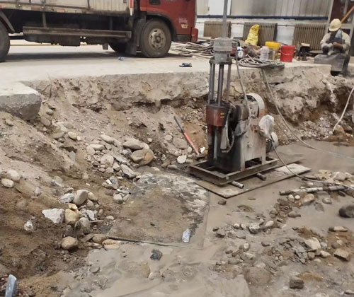 泰山公路下沉压浆